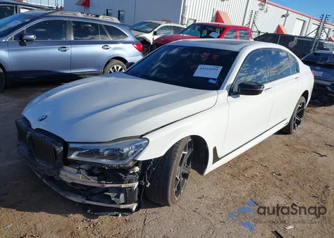 2016 BMW 750I xDrive from USA, damaged, VIN WBA7F2C51GG417934